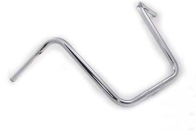 MCM 18 inch Rhino Ape Hanger Handlebar with Indents Chrome - 25-0734