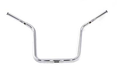 MCM 18 inch Rhino Ape Hanger Handlebar with Indents Chrome - 25-0734