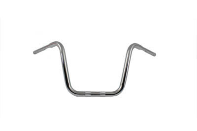 MCM 12-1/2 inch Rhino Ape Hanger Handlebar with Indents Chrome - 25-0735