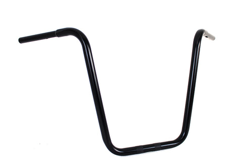MCM 19-1/2 inch Rhino Ape Hanger Handlebar with Indents Black - 25-0741