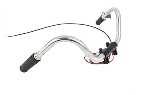 V-Twin Chrome XLCH Handlebar Assembly - 25-0770