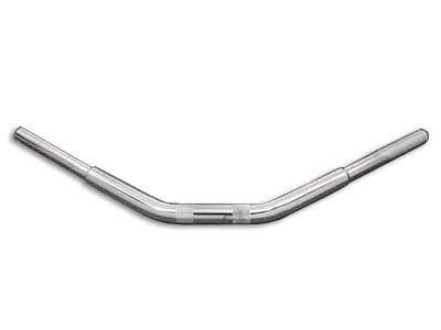 MCM 5-1/2 inch Drag Replica Handlebar with Indents Chrome - 25-0797