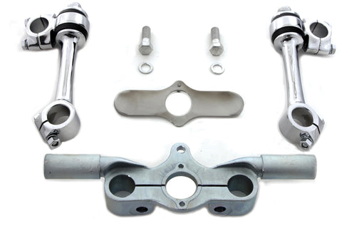 V-Twin Flanders Spring Fork Riser/Tree Kit - 25-0800