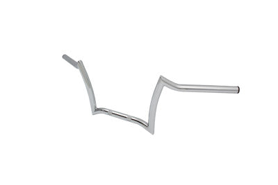 MCM 9 inch Double Drop Z Handlebar Chrome - 25-0848