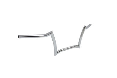 MCM 9 inch Double Drop Z Handlebar Chrome - 25-0848