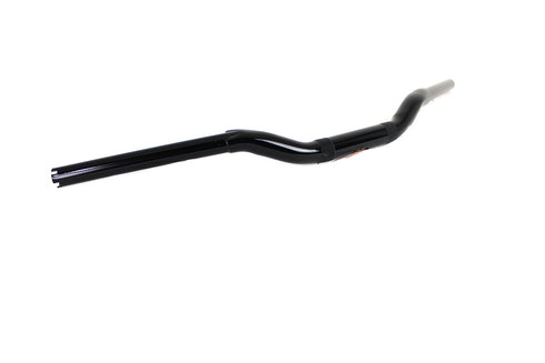 MCM 2 inch Drag Handlebar without Indents Black - 25-0892