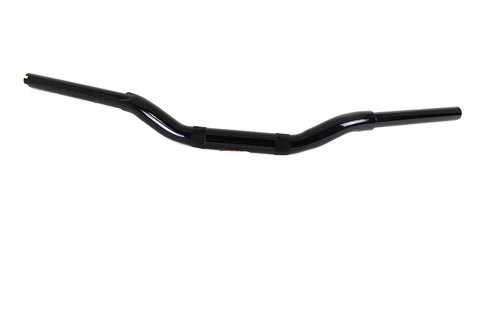 MCM 2 inch Drag Handlebar without Indents Black - 25-0892