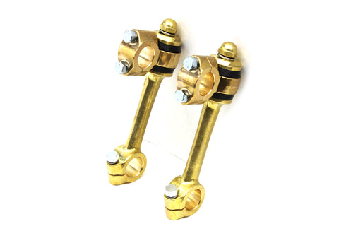 MCM Polished Replica 5-1/2 inch Flander Riser Set - 25-0944