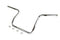 V-Twin 12 inch Mini Ape Hanger Handlebar - 25-0957