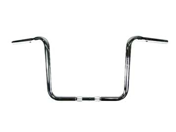 MCM 14 inch Wide Body Ape Hanger Handlebar with Indents - 25-1125