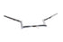 MCM 8 inch Chrome Z-Bar Handlebar with Indents - 25-1200