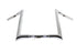 MCM 16 inch Chrome Z-Bar Handlebar with Indents - 25-1208