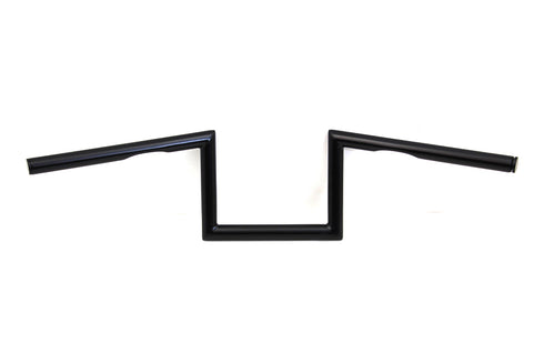 MCM 7 inch Z Handlebar with Indents Black - 25-1283