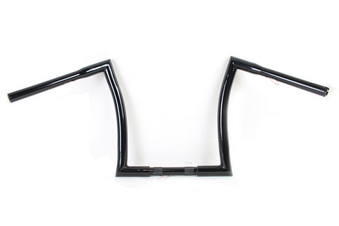 MCM 14 inch Z Handlebar without Indents Black - 25-1288