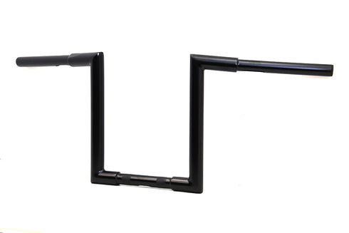 MCM 11 inch Fatty 'Z' Bar Handlebar without Indents Black - 25-1290