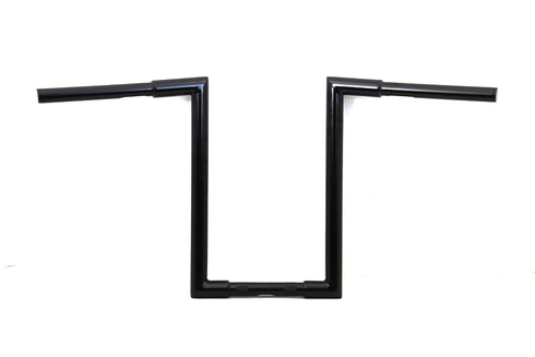 MCM 14 inch Fatty 'Z' Bar Handlebar without Indents Black - 25-1291