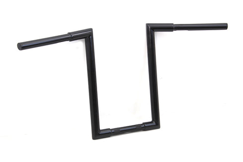 MCM 14 inch Fatty 'Z' Bar Handlebar without Indents Black - 25-1291