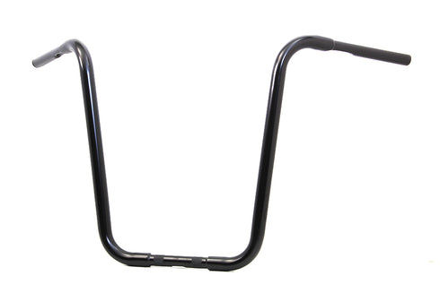 MCM 20 inch Buffalo Ape Hanger Handlebar with Indents Black - 25-1298