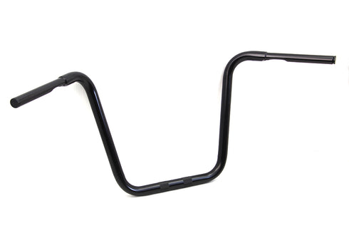 MCM 15-1/2 inch Rhino Ape Hanger Handlebar with Indents Black - 25-1301