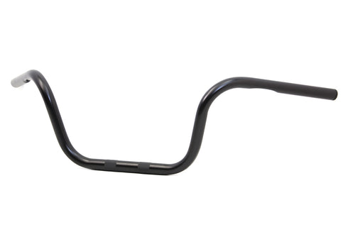 MCM 8 inch Ape Hanger Handlebar with Indents Black - 25-1302