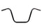 MCM 12 inch Ape Hanger Handlebars with Indents Black - 25-1304