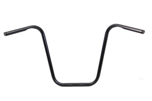 MCM 18 inch Ape Hanger Handlebar with Indents Black - 25-1307