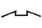 MCM 2-1/2 inch Mini Z Handlebar with Indents Black - 25-1308