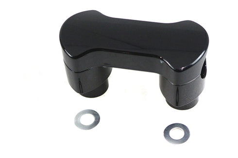 V-Twin 1-1/4 inch X 2 inch Riser Kit Black - 25-1432
