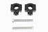 MCM 1 inch Handlebar Riser Set Black - 25-1752