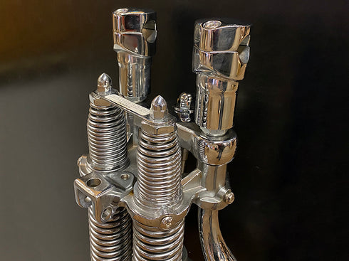 V-Twin FXSTS Riser Kit Chrome - 25-1988
