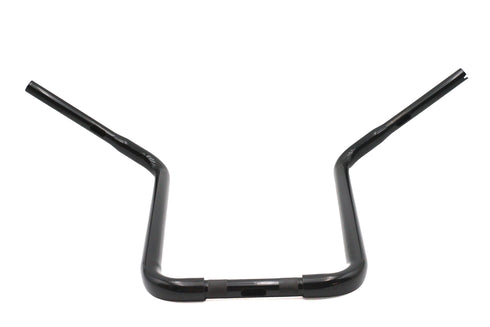 Ultima 19 inch Narrow Body Ape Hanger Handlebar Black - 25-2009