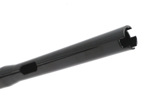 Ultima 19 inch Narrow Body Ape Hanger Handlebar Black - 25-2009