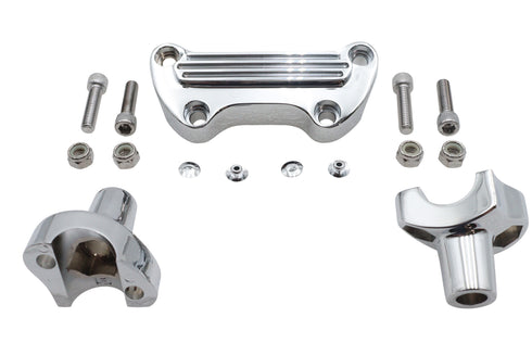 MCM 1-1/2 inch Post Riser Kit Chrome - 25-2100
