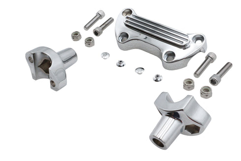 MCM 1-1/2 inch Post Riser Kit Chrome - 25-2100