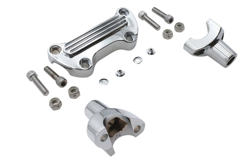 MCM 1-1/2 inch Post Riser Kit Chrome - 25-2100