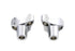 MCM Riser Stem Set Chrome - 25-2101