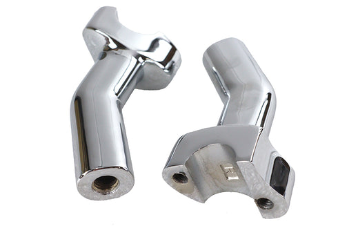 MCM 4-1/2 inch Pullback Riser Stem Chrome - 25-2113