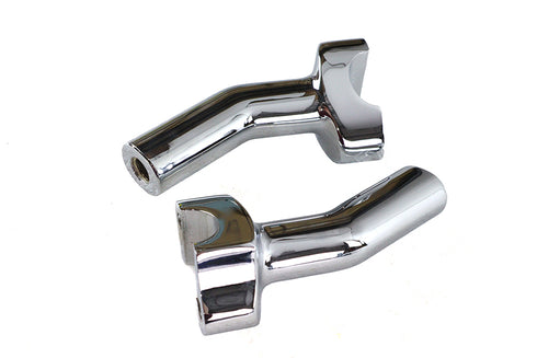 MCM 4-1/2 inch Pullback Riser Stem Chrome - 25-2113