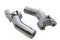 MCM 4-1/2 inch Pullback Riser Stem Chrome - 25-2113