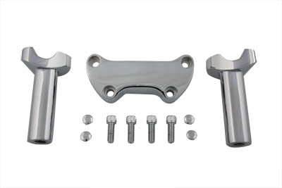 MCM 4-1/2 inch Post Riser Kit Chrome - 25-2114