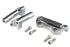 V-Twin 4-1/2 inch Post Riser Kit Chrome - 25-2116