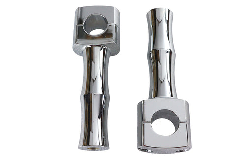 MCM 5 inch Post Riser Kit Chrome - 25-2121