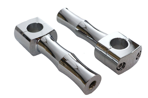 MCM 5 inch Post Riser Kit Chrome - 25-2121
