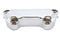 MCM Raised Riser Top Clamp Chrome - 25-2128