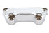 MCM Raised Riser Top Clamp Chrome - 25-2128