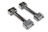 Paughco 5 inch Dog Bone Riser Set Chrome - 25-2159