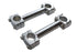 Paughco 5 inch Dog Bone Riser Set Chrome - 25-2159