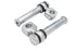 MCM 5-1/4 inch Offset Dog Bone Riser Set Chrome - 25-2160