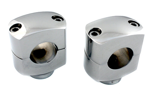 MCM 1-1/2 inch Short Riser Set Chrome - 25-2184