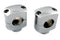 MCM 1-1/2 inch Short Riser Set Chrome - 25-2184